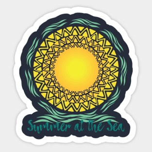 Summer at the Sea Sticker